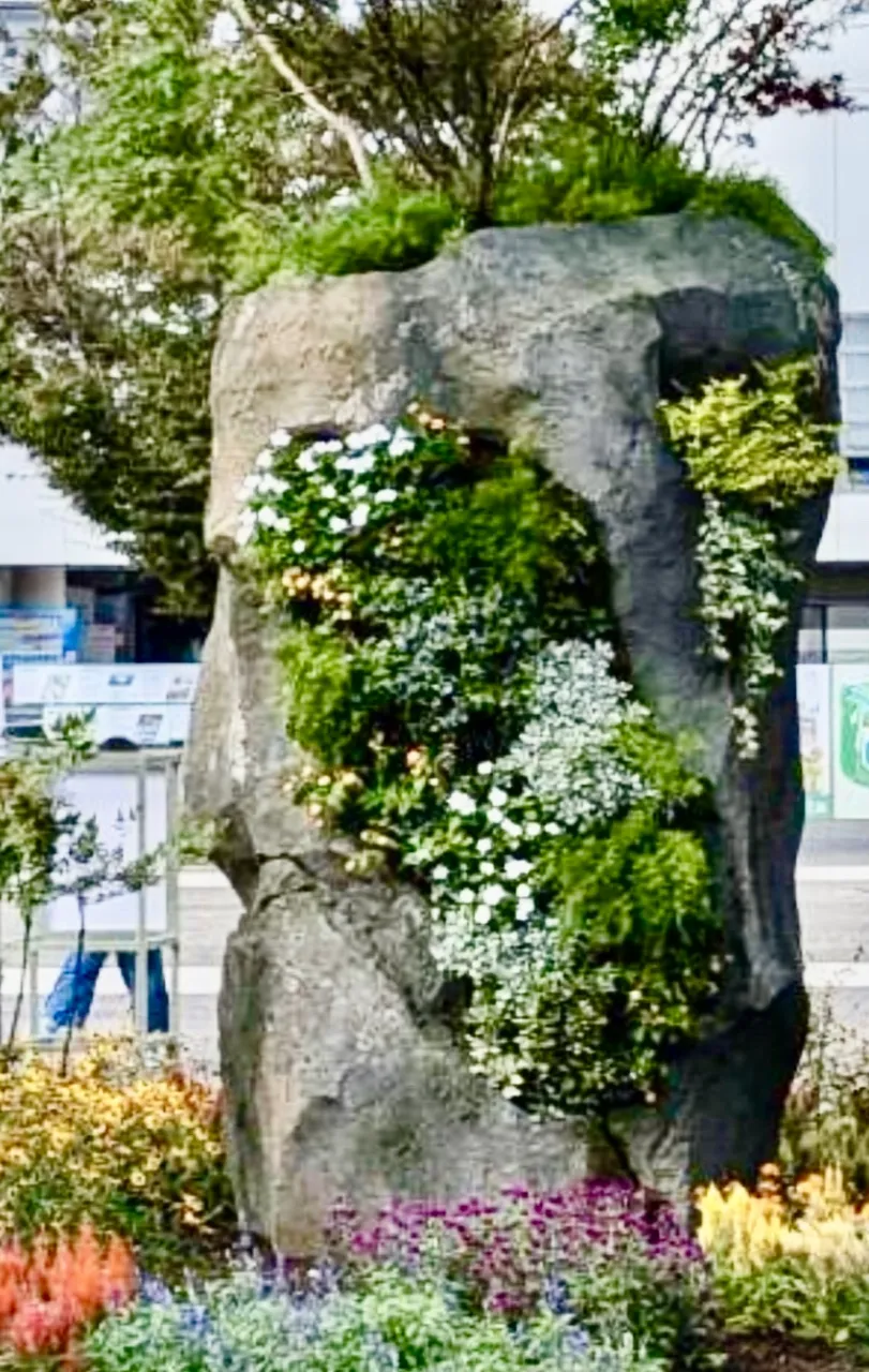 造形と自然がコラボすると、すごいことが起こる。